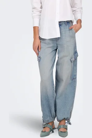 ONLY Onlpernille High Waist Wide Leg Fit Jeans