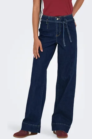 ONLY Onljuicy-wauw High Waist Wide Leg Fit Jeans