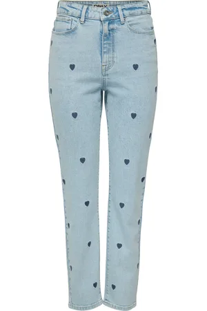 ONLY Onlemily High Waist Straight Fit Jeans