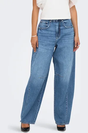 ONLY Onlhorseshoe Mid Waist Barrel Fit Jeans