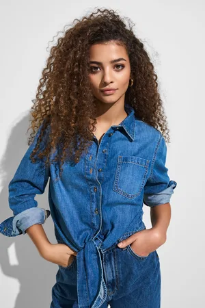 ONLY Onlsevigny Denim Overhemd