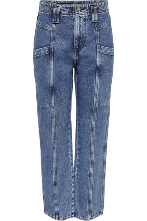 ONLY Onlsawyer High Waist Straight Fit Jeans