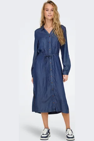 ONLY Onlcharis Midi-jurk