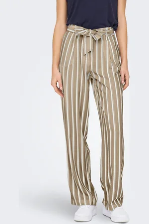 ONLY Onllowa Regular Fit Broek Met Wijde Pijpen