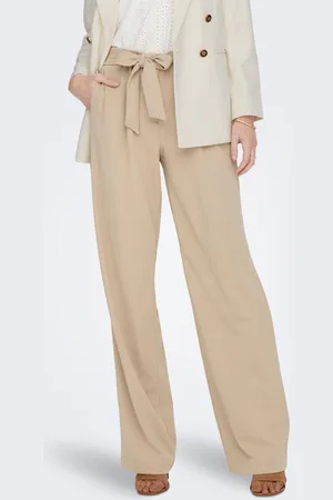 ONLY Onlcarolina Straight Fit Broek Met Wijde Pijpen
