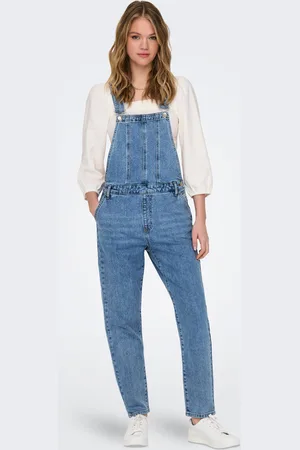 ONLY Onlpercy Slim Fit Denim Salopette