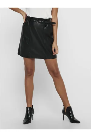 ONLY Onlheidi Rok Van Synthetisch Leer