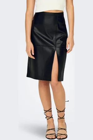 ONLY Onlnewoline Rok Van Synthetisch Leer