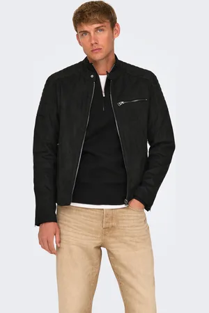 Only & Sons Onsgus Jas Van Synthetisch Leer