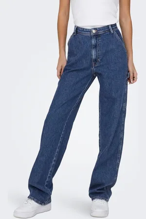ONLY Onlwest High Waist Straight Fit Jeans