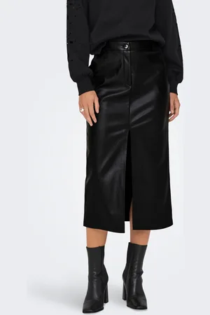 ONLY Onlheidi Rok Van Synthetisch Leer