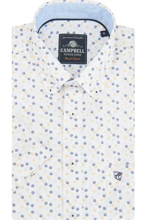 Campbell Casual Heren Overhemd KM