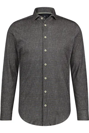 Blue Industry Casual Heren Overhemd LM