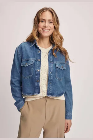 Silvercreek Kylar Cropped Denim Blouse