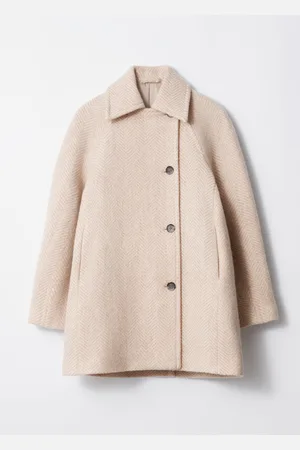 & OTHER STORIES Single-Breasted Mid-Length Wool Coat