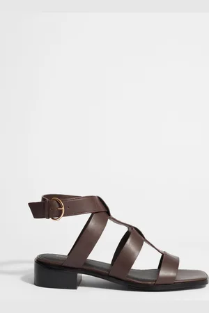& OTHER STORIES Ankle-Strap Leather Sandals