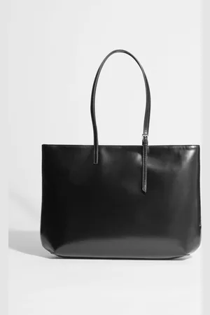 & OTHER STORIES Structured Leather Tote