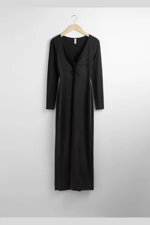 & OTHER STORIES Twist-Detailed Midi Dress