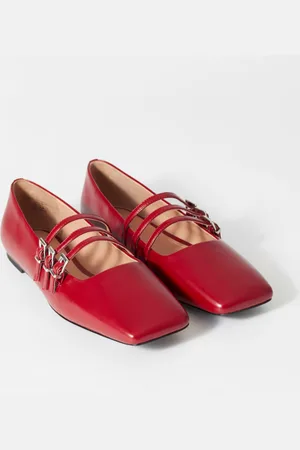 & OTHER STORIES Mary-Jane Leather Ballet Flats