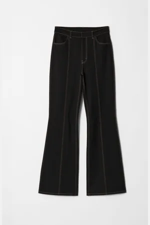 & OTHER STORIES Flared Topstitched Trousers