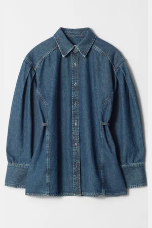 & OTHER STORIES Tapered Denim Shirt