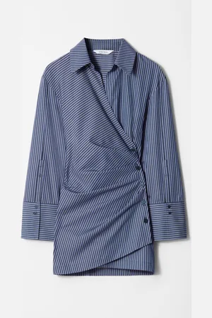 & OTHER STORIES Wrap Shirt Mini Dress