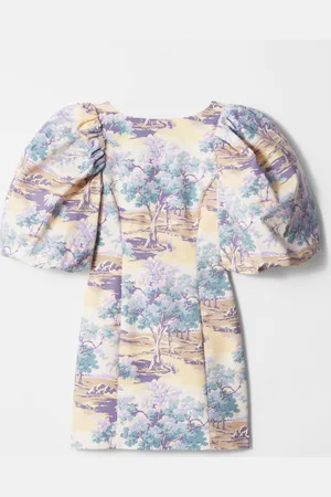 & OTHER STORIES Puff-Sleeve Mini Dress