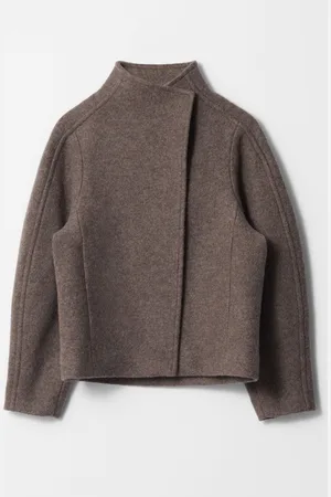 & OTHER STORIES Asymmetric Wool Jacket