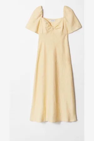 & OTHER STORIES Linen Midi Dress