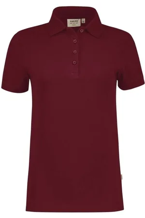 HAKRO Dames Poloshirt , Effen