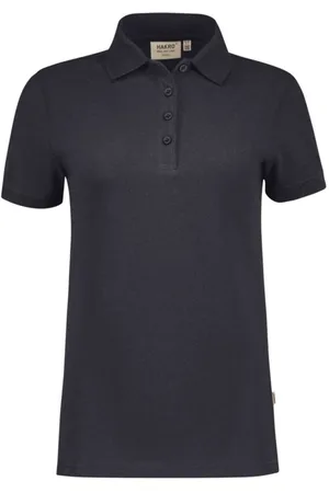 HAKRO Dames Poloshirt , Effen