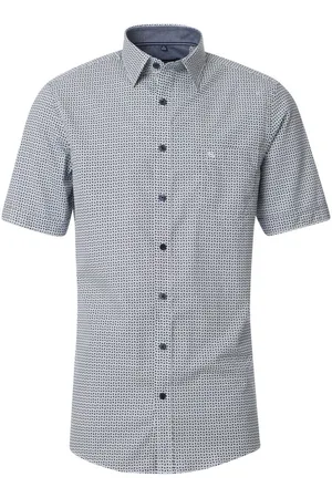 Casa Moda Casual Overhemd Korte mouw