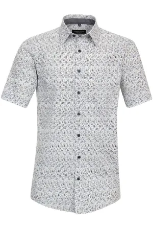 Casa Moda Casual Overhemd Korte mouw