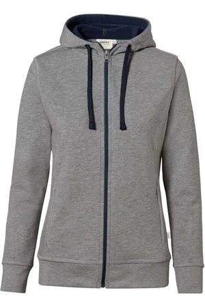 HAKRO Dames Jas met capuchon , Effen