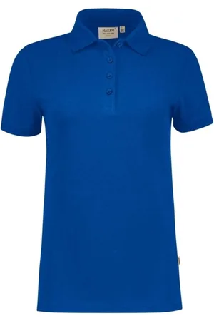 HAKRO Dames Poloshirt , Effen