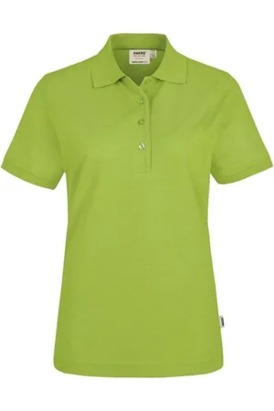 HAKRO MIKRALINAR?? Dames Poloshirt , Effen