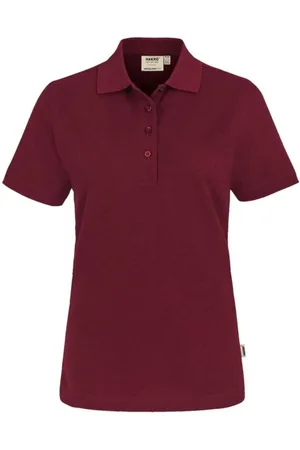 HAKRO MIKRALINAR?? Dames Poloshirt , Effen