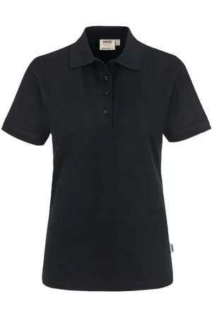 HAKRO MIKRALINAR?? Dames Poloshirt , Effen