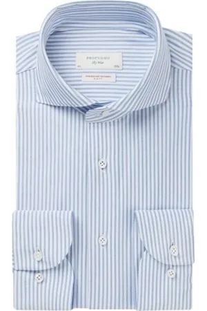 Profuomo Sky Blue Japan Jersey shirt , Effen