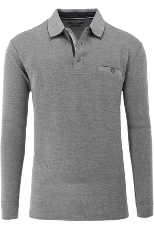Casa Moda Poloshirt lange mouw , Motief