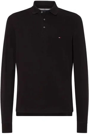 Tommy Hilfiger 1985 Poloshirt lange mouw , Effen