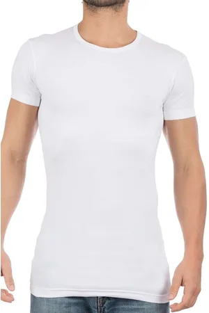 Alan Red Ottawa T-Shirt ronde hals Dubbel pak , Effen