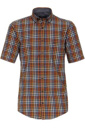 Casa Moda Casual Overhemd Korte mouw