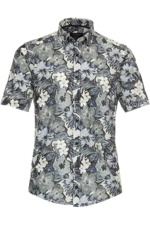 Casa Moda Casual Overhemd Korte mouw