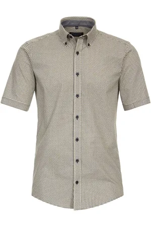Casa Moda Casual Overhemd Korte mouw