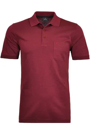 Ragman Softknit Polo shirt Korte mouw