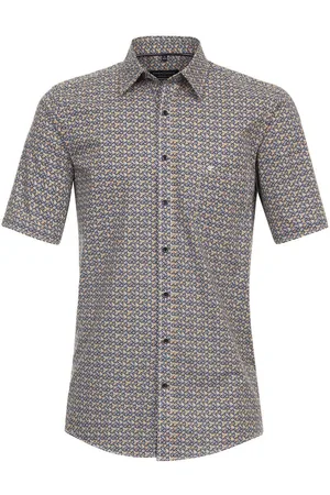 Casa Moda Casual Overhemd Korte mouw