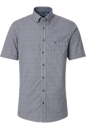 Casa Moda Casual Overhemd Korte mouw