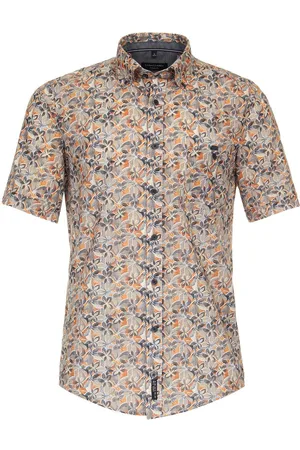 Casa Moda Casual Overhemd Korte mouw