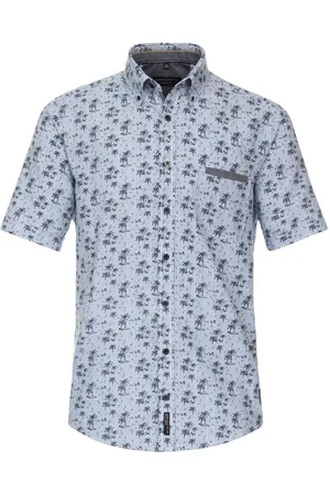 Casa Moda Casual Overhemd Korte mouw